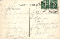 CPA Marseille Palais Longchamp Motif contral