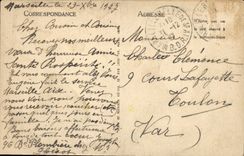 CPA Marseille Le Palais de Longchamp