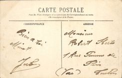 CPA Marseille Palais Longchamps Motif Central