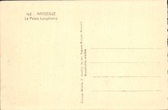 CPA Marseille Le Palais Longchamp
