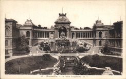 CPA Marseille Le Palais Longchamp