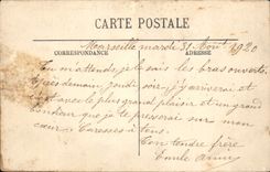 CPA Marseille Le Pont Transbordeur