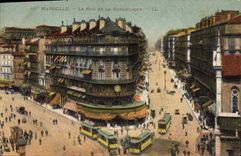 CPA Marseille Rue de la Republique