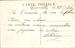 CPA Marseille Palais Longchamp Motif principal