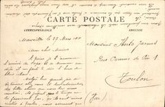 CPA Marseille Le Fort St Jean