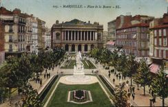 CPA Marseille Place de la Bourse