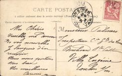 CPA Marseille Le Fort Saint Jean et le Phare Sainte Marie