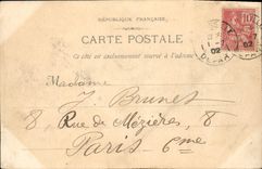 CPA Marseille Le Palais Longchamp