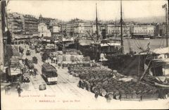CPA Marseille Quai du Port