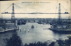 CPA Marseille Le Pont Transbordeur