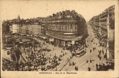CPA Marseille Rue de la Republique