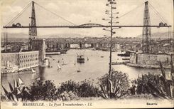 CPA Marseille Le Pont Transbordeur