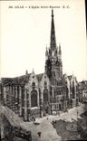 CPA Lille L'Eglise Saint Maurice