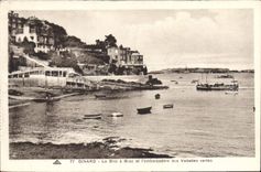 CPA Dinard Le Bric a Brac et l'embarcadiere des Vedettes vertes 