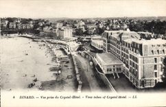 CPA Dinard Vue prise du Crystal Hotel View taken of Crystal Hotel 