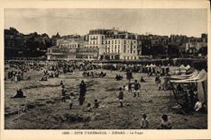 CPA Cote d'Emeraude Dinard La Plage 