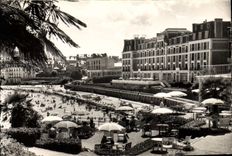 CPA Dinard La Terrasse du Crystal Hotel et la Plage 