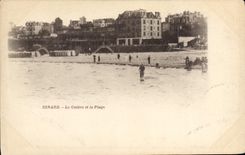 CPA Dinard Le Casino et la Plage 