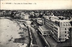 CPA Dinard Vue prise de Crystal Hotel 