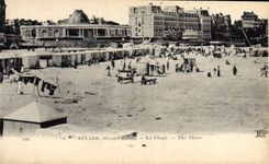 CPA Dinard Ille et Vilaines La Plage 