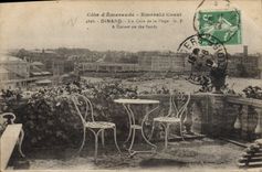 CPA Cote d'Emeraude Emerald Coast Dinard Un coin de la Plage 
