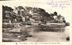 CPA Dinard La Bric a Brac et l'Embarcadete des Vederres Vertes 
