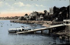 CPA Dinard Embarcadete des Vedettes Vertes 