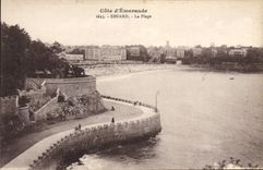 CPA Cote d'Emeraude Dinard La Plage 