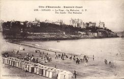 CPA Cote d'Emeraude Emerald Coast Dinard La Plage La Malouine 