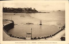 CPA Cote d'Emeraude Dinard La Piscine de la Malouine 