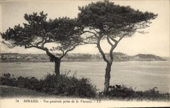CPA Dinard Vue generale prise de la Vicomte 