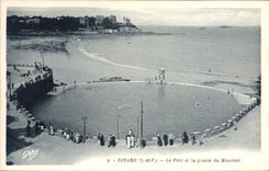 CPA Dinard L et V le Pool et la pointe du Moulinet 