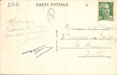 CPA Cote d'Emeraude Dinard La Palmerale dans le lointain Saint Malo