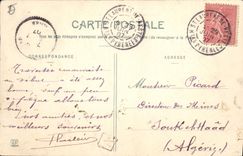 CPA Toulouse Facade du Musee Rue Alsace Lorraine Tramway