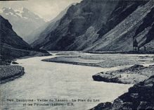 CPA Dauphine vallee du Veneon le plan du Lac et les Fetoules 