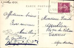 CPA Route de la Berarde le plan du Lac le Veneon et les Fetoules