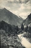 CPA Dauphine vallee du Veneon la route de Bourg d'Arud 