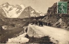 CPA Le Dauphine Route du Lautaret le Glacier de l'Homme 