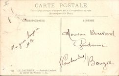 CPA Le Dauphine Route du Lautaret le Glacier de l'Homme