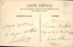 CPA Dauphine Nos Alpins en marche d'hiver dans la vallee de la Clairee Chasseurs Alpins Militaria