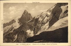 CPA Les Alpes la Meije Glacier et Pic du Rateau glacier du Tabuchet 