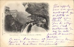 CPA Pont en Royans les Gorges de la Bourne 