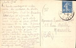 CPA Dauphine la Berarde la vallee du Veneon la tete de Cheret l'aret de l'Ailetroide 