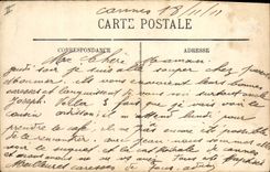 CPA L'Esterel Corniche d'Or Rue St Barthelemy et le St Pilon