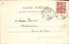 CPA La Corniche d'Or Colanques Cap Brun de L'Esterel