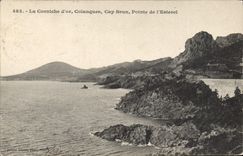 CPA La Corniche d'Or Colanques Cap Brun Pointe de L'Esterel 