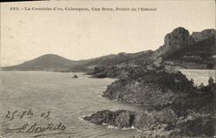 CPA La Corniche d'Or Colanques Cap Brun Pointe de L'Esterel 