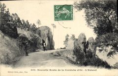CPA Nouvelle route de la Corniche d'Or L'Esterel 