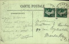 CPA L'Esterel le Mal Infernet l'Obelisque