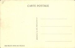 CPA Route du Col de l'Iseran la maison Cantonniere la pointe de Calabre et la pointe du Vallon